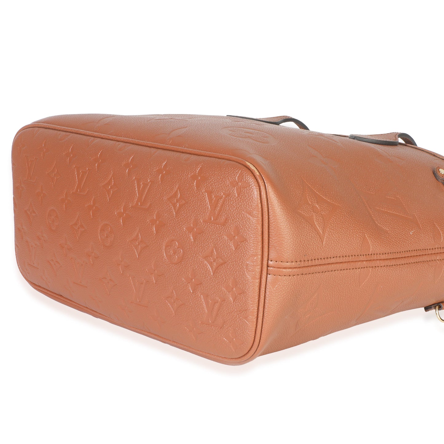 Louis Vuitton Cognac Empreinte Monogram Giant Neverfull MM