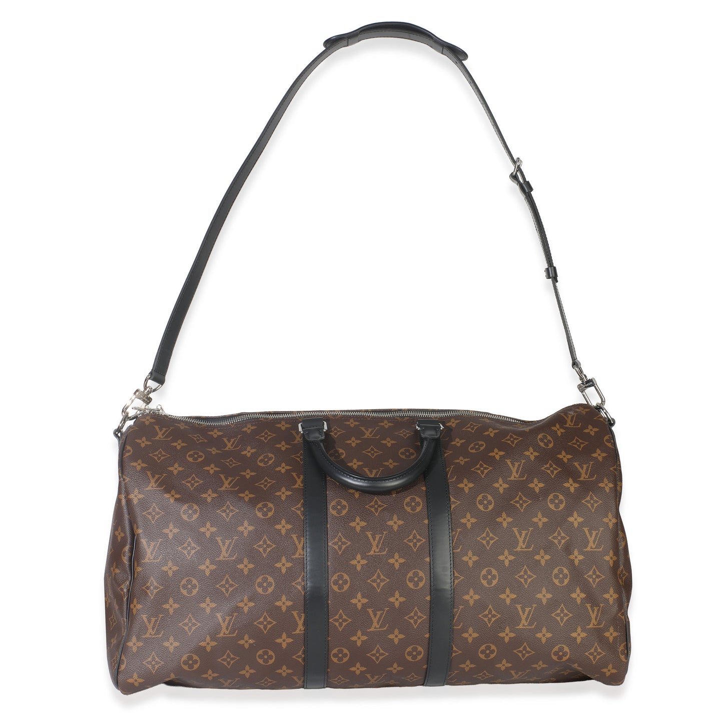 Louis Vuitton Monogram Macassar Canvas Keepall Bandouliere 55