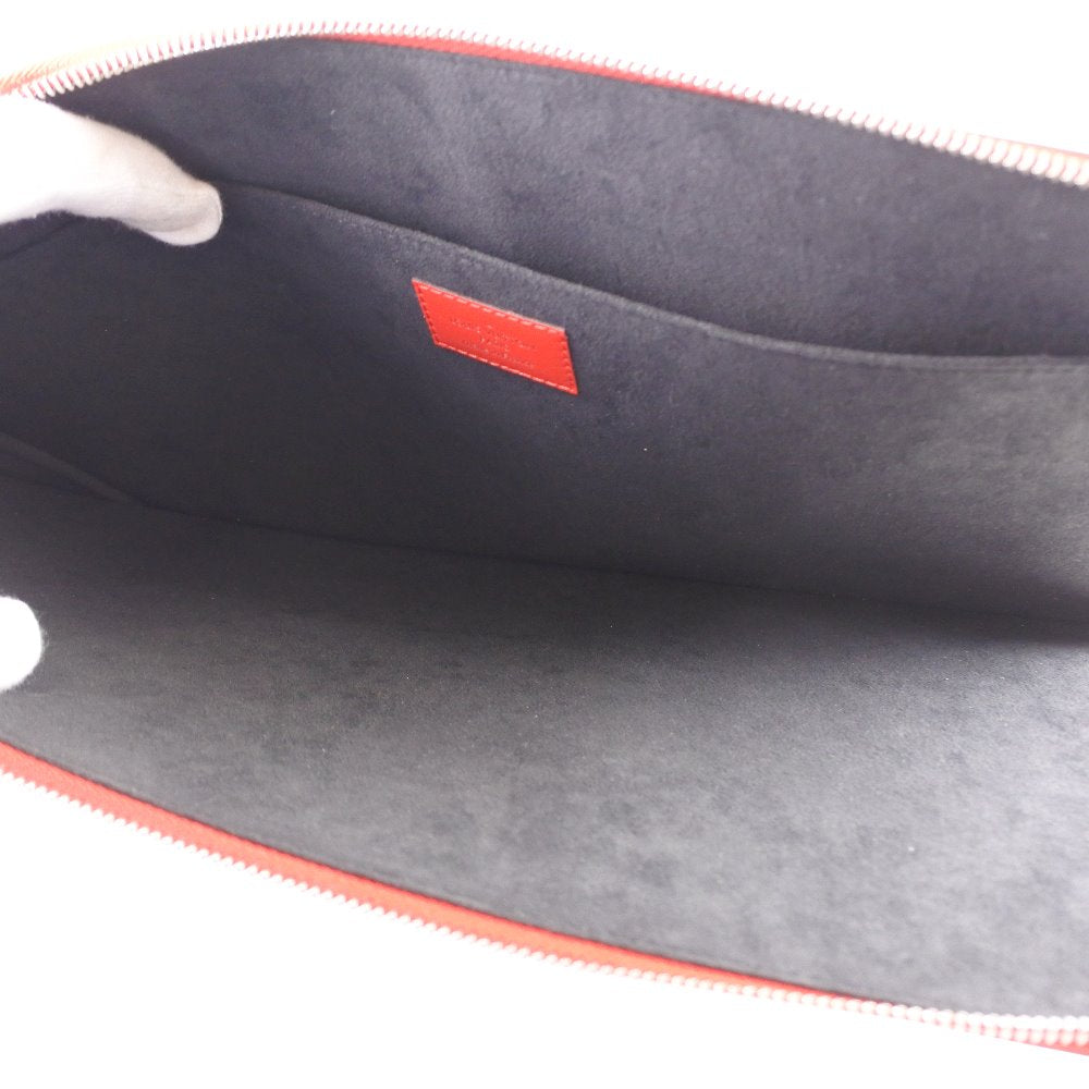 Louis Vuitton Pochette Jour GM Clutch Red
