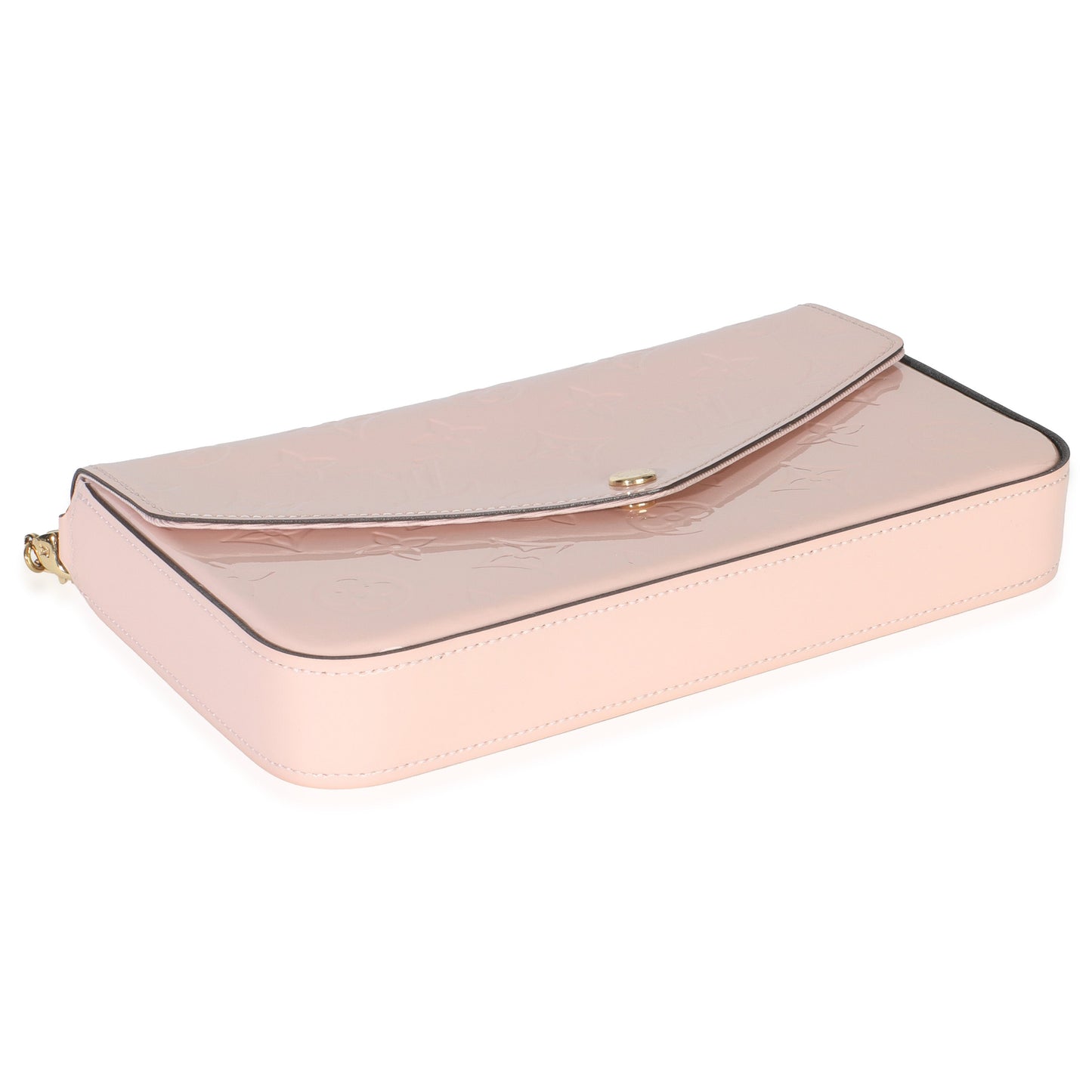 Louis Vuitton Rose Ballerine Monogram Vernis Felicie Pochette