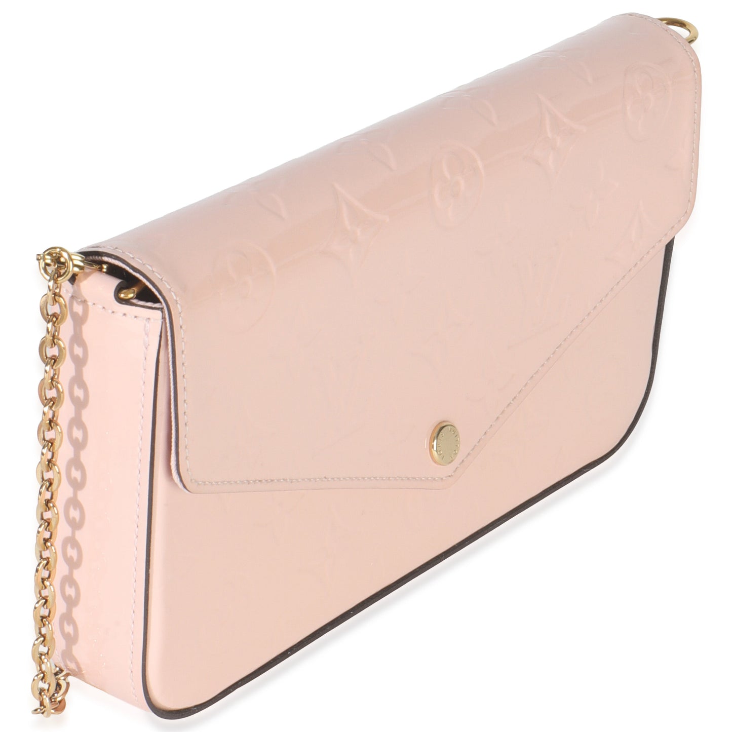 Louis Vuitton Rose Ballerine Monogram Vernis Felicie Pochette
