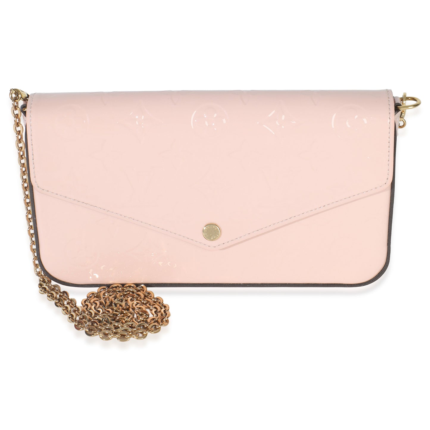 Louis Vuitton Rose Ballerine Monogram Vernis Felicie Pochette
