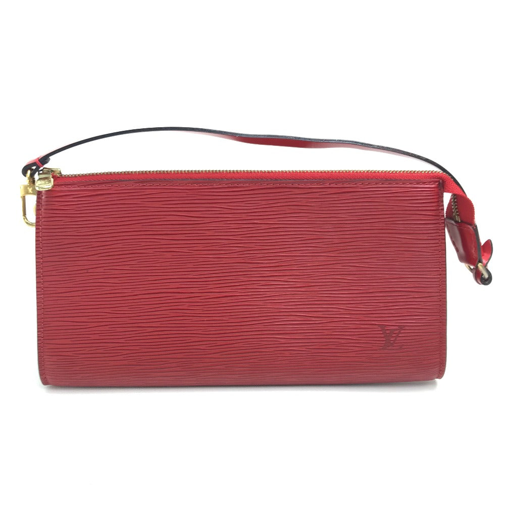 LOUIS VUITTON Pouch M52947 Epi Leather Red Epi Pochette Accessoires Women
