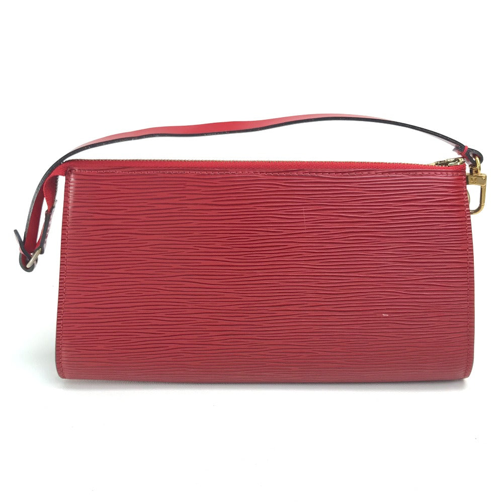 LOUIS VUITTON Pouch M52947 Epi Leather Red Epi Pochette Accessoires Women