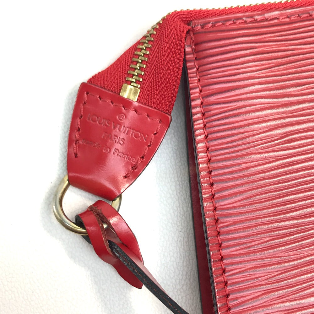LOUIS VUITTON Pouch M52947 Epi Leather Red Epi Pochette Accessoires Women