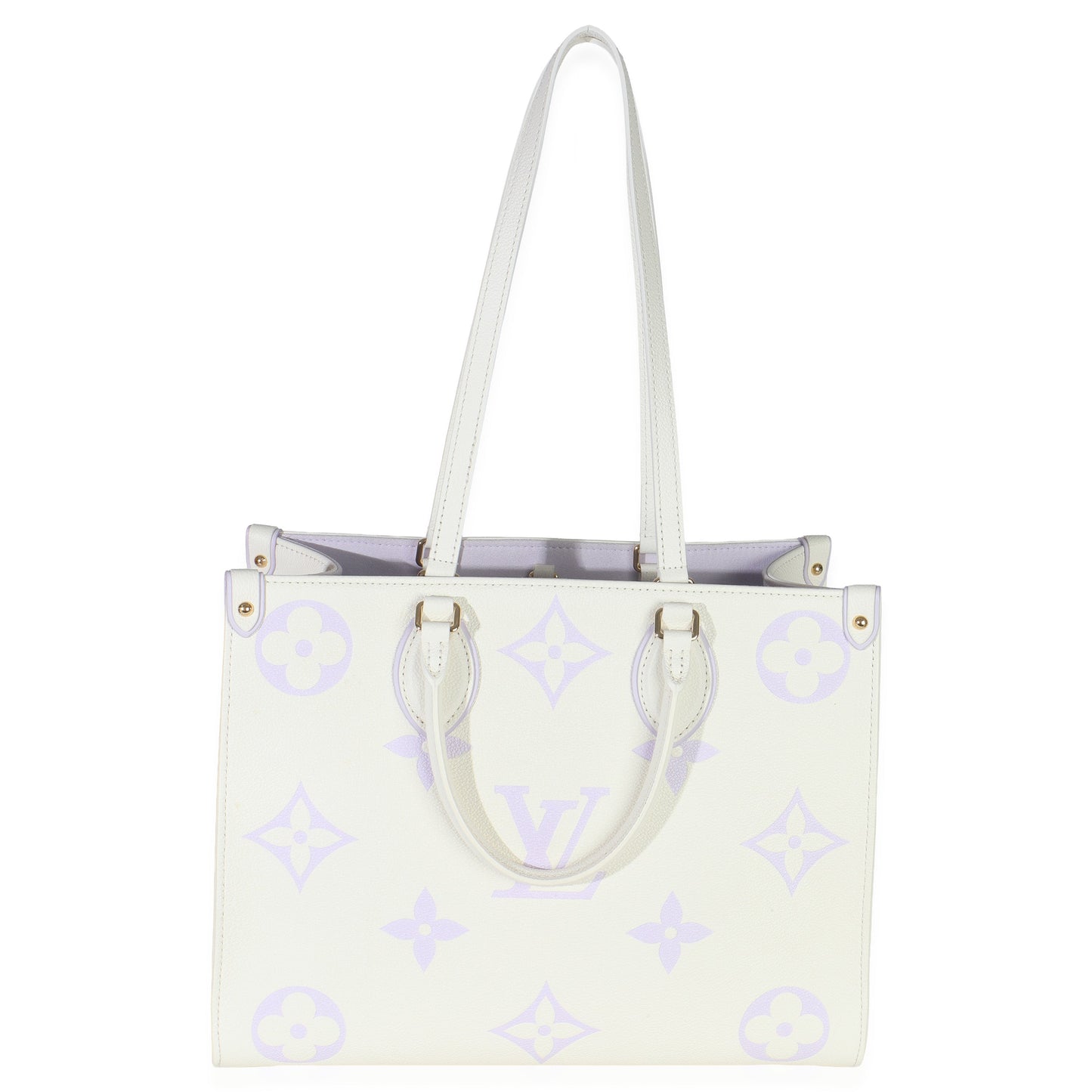 Louis Vuitton Latte Bubble Tea Empreinte Monogram Giant Onthego MM