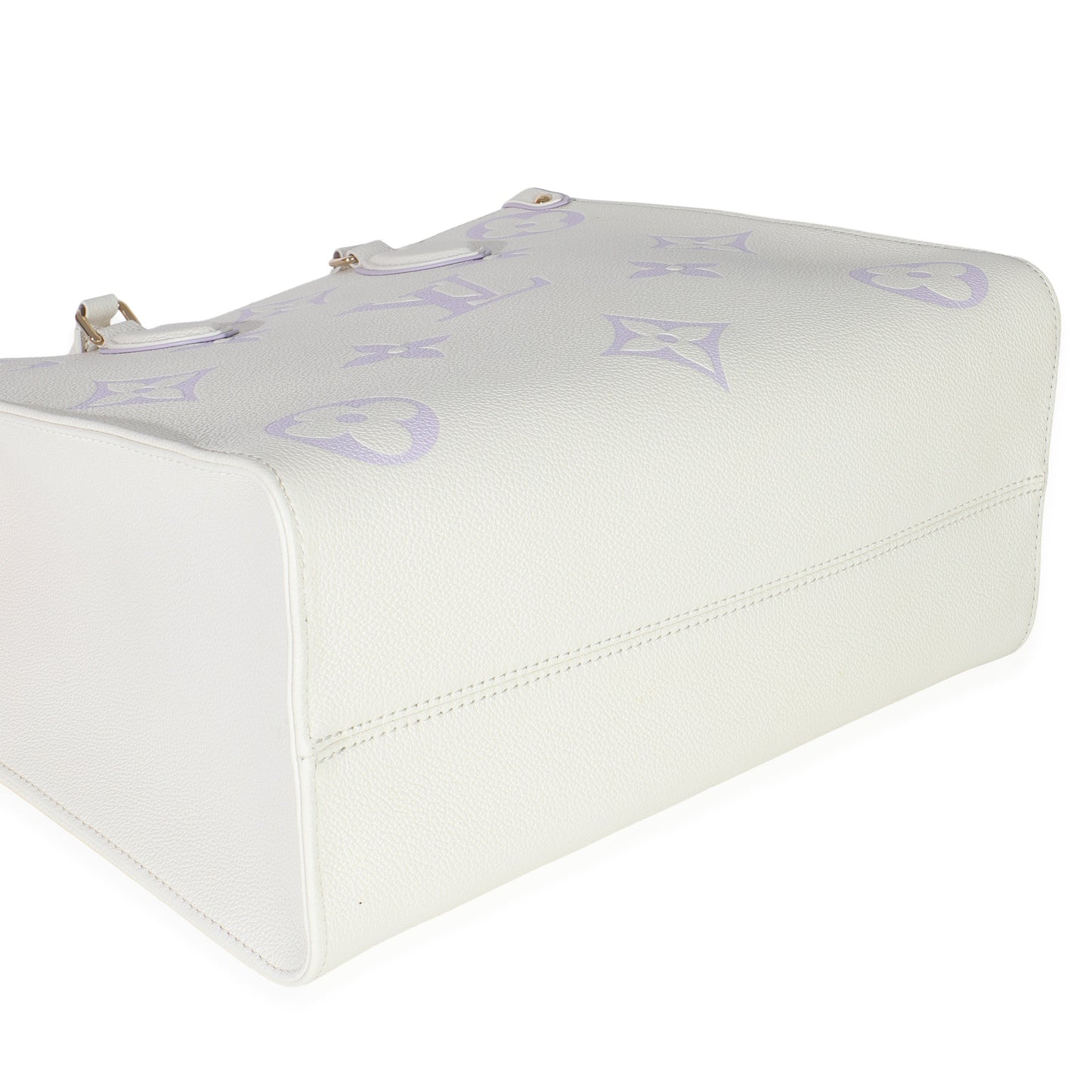 Louis Vuitton Latte Bubble Tea Empreinte Monogram Giant Onthego MM