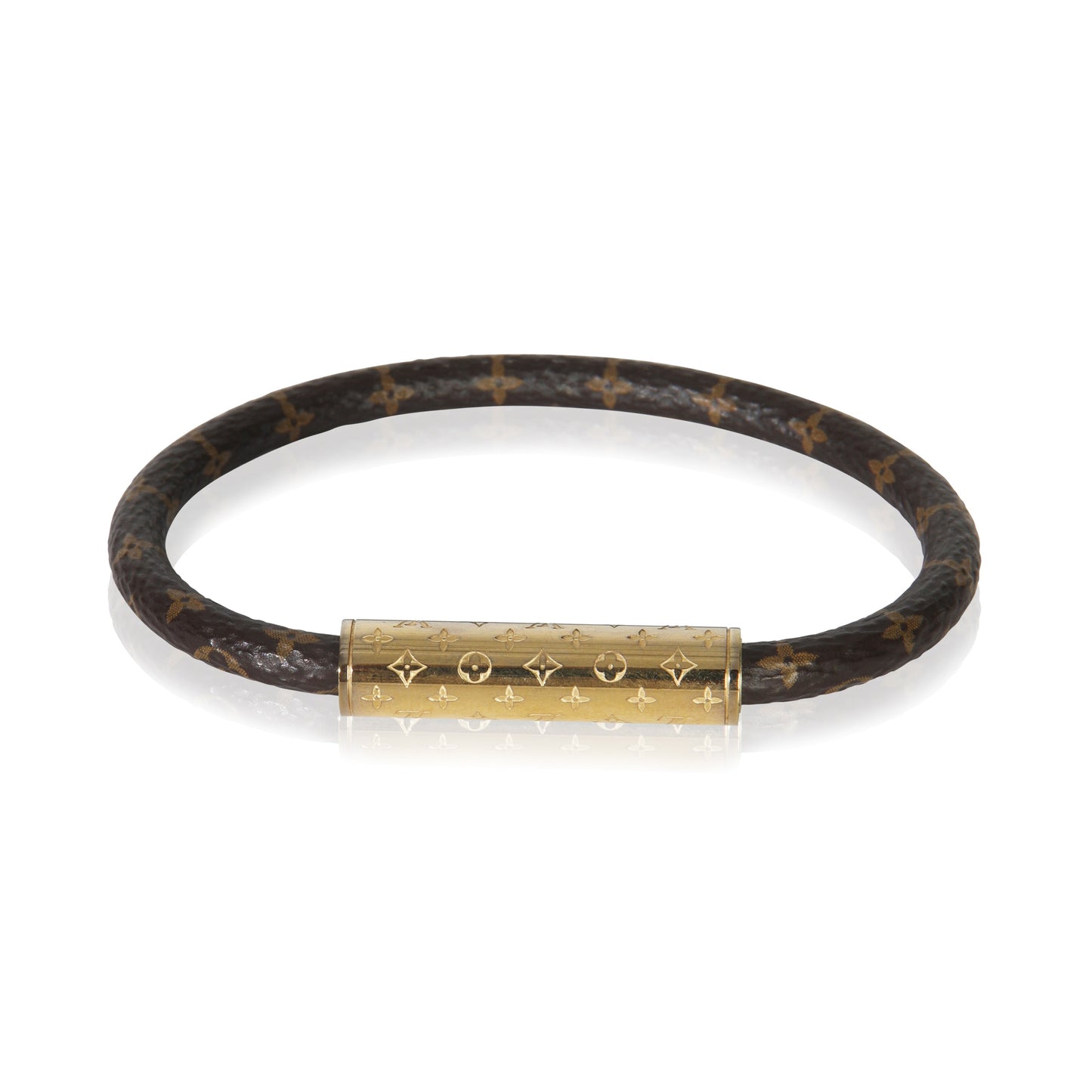 Louis Vuitton Gold-Plated Confidential Bracelet