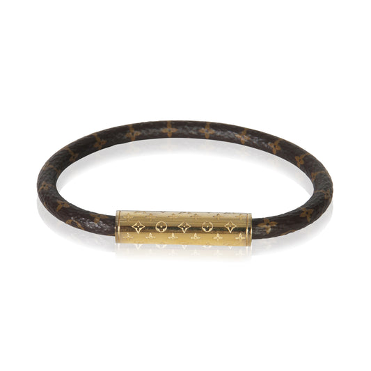 Louis Vuitton Gold-Plated Confidential Bracelet