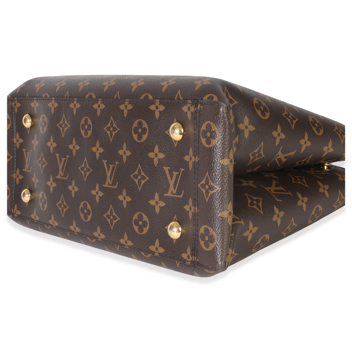 Louis Vuitton Black Monogram Canvas Flower Tote