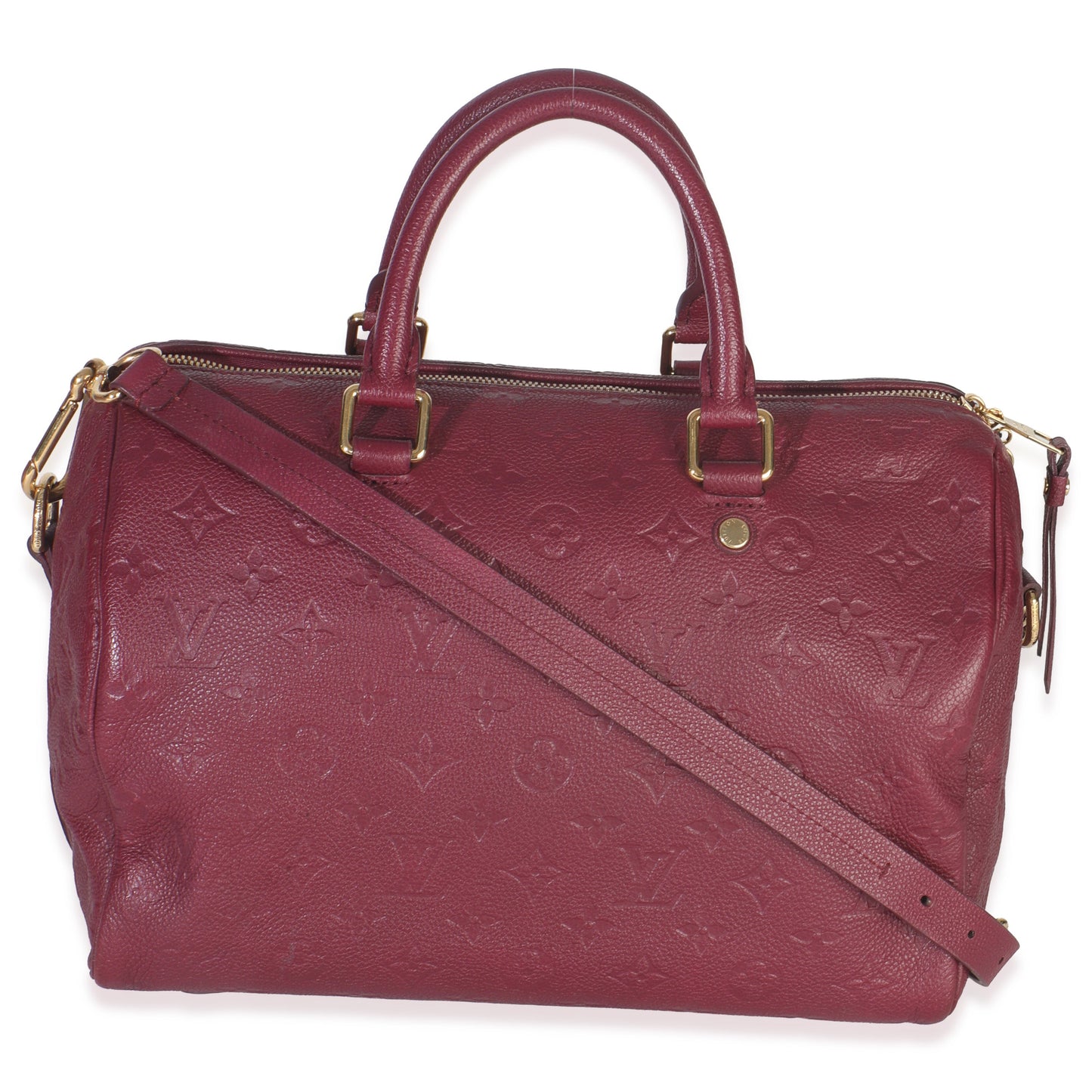 Louis Vuitton Aurore Monogram Empreinte Speedy Bandouliere 30