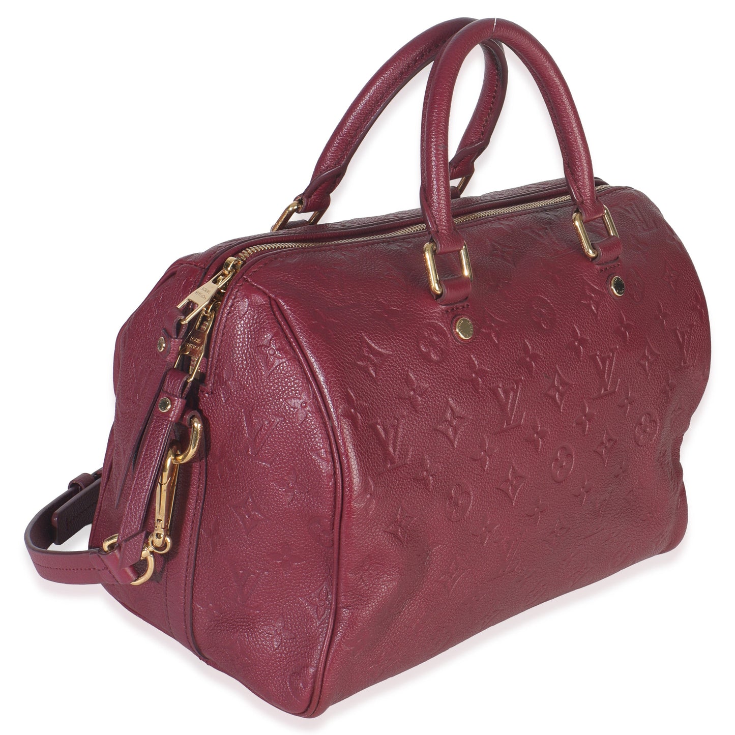Louis Vuitton Aurore Monogram Empreinte Speedy Bandouliere 30