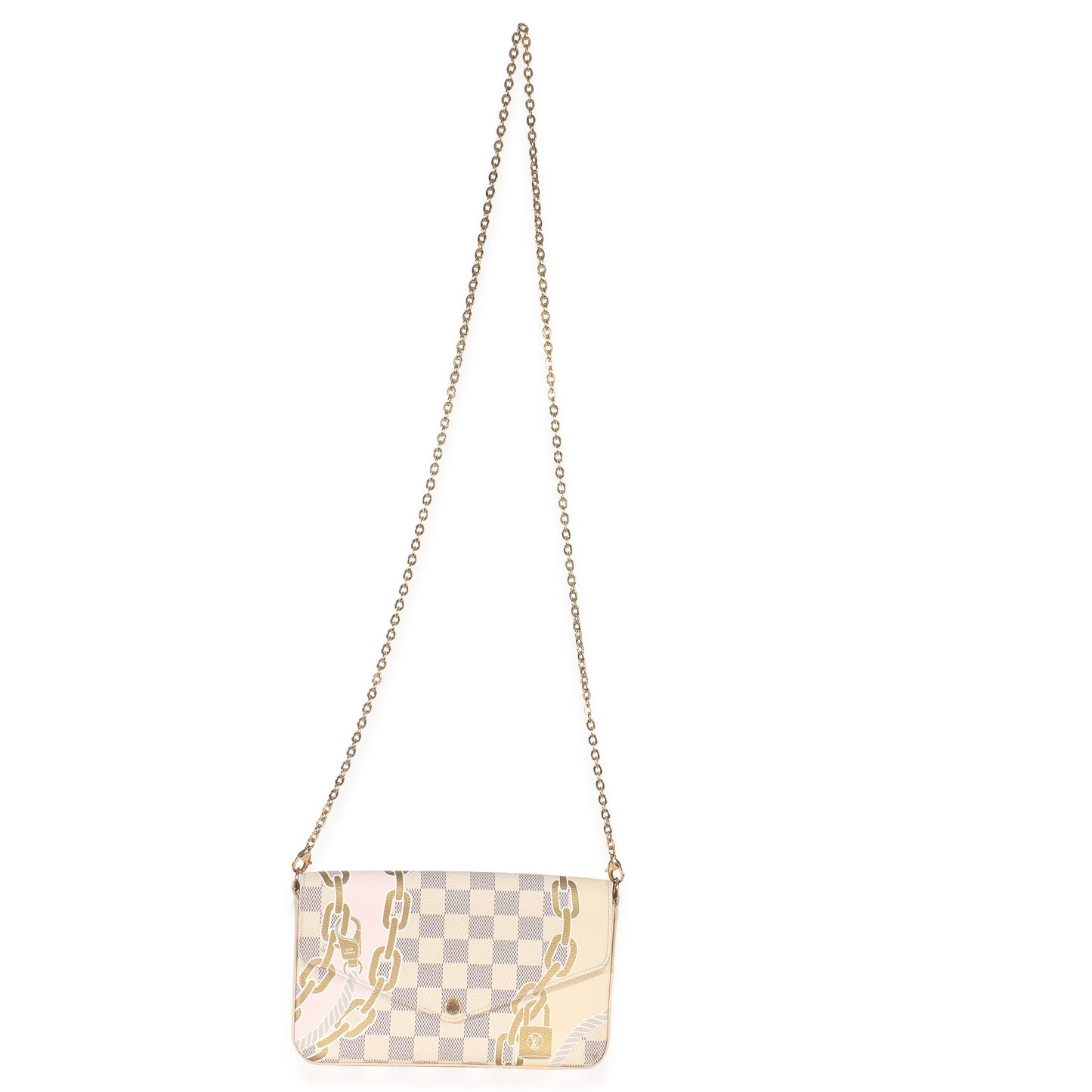Louis Vuitton Damier Azur Canvas Nautical Felicie Pochette