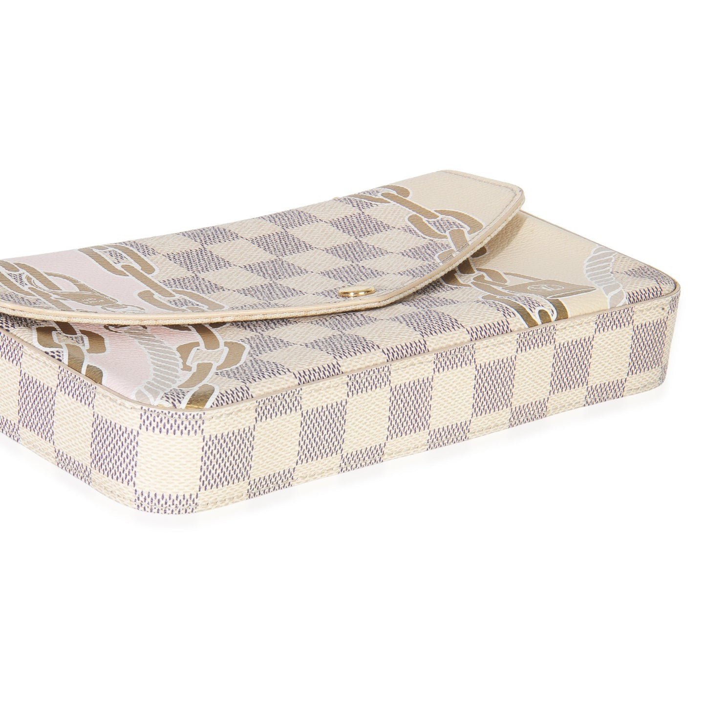 Louis Vuitton Damier Azur Canvas Nautical Felicie Pochette