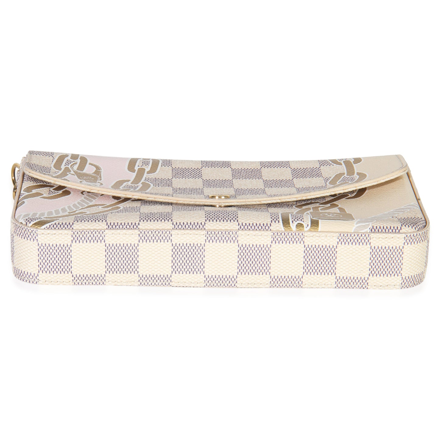 Louis Vuitton Damier Azur Canvas Nautical Felicie Pochette