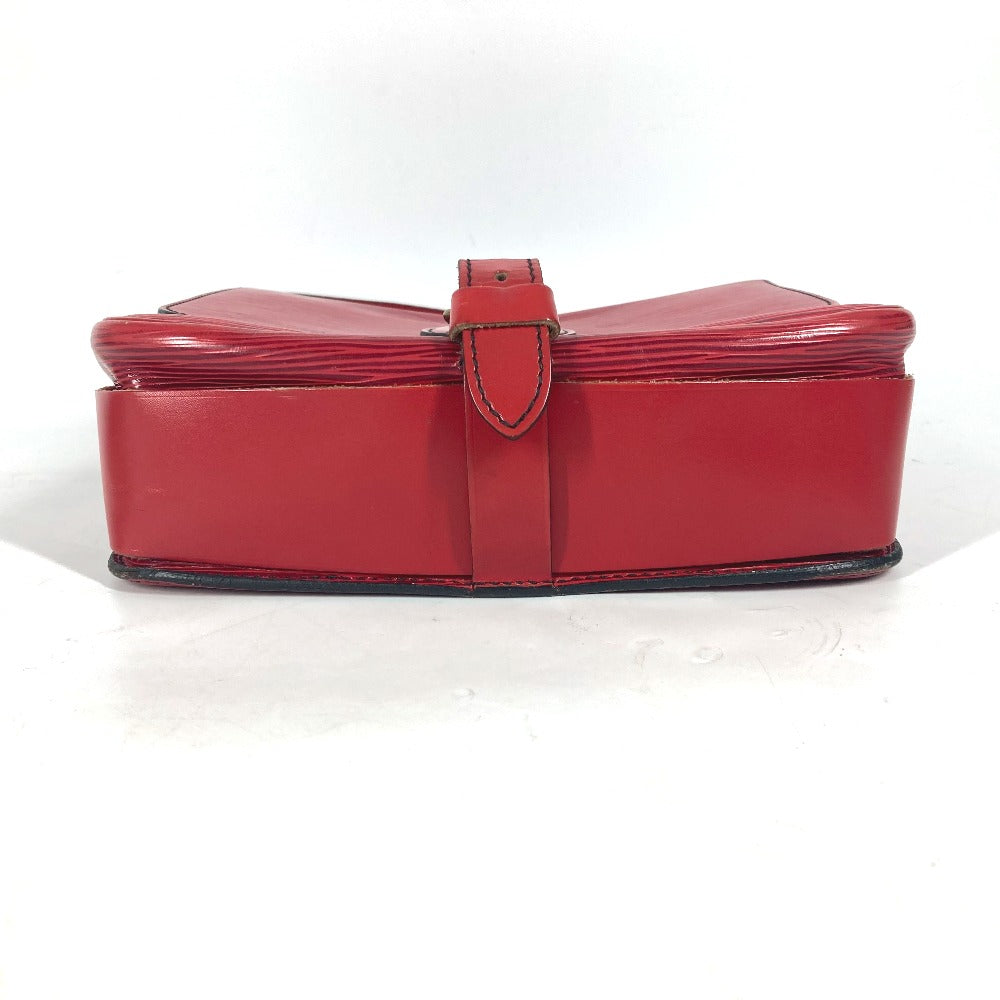 LOUIS VUITTON Shoulder Bag M52247 Epi Leather Red Epi Cartouchiere