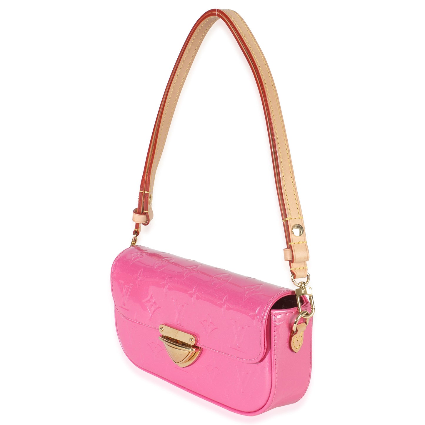 Louis Vuitton Framboise Monogram Vernis Malibu Street Pochette