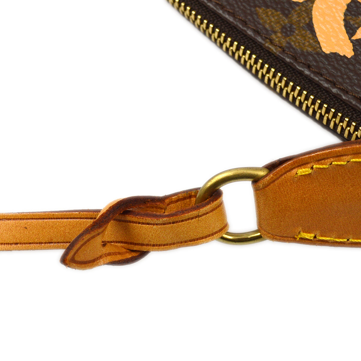 Louis Vuitton 2001 Monogram Graffiti Pochette Accessoires M92193