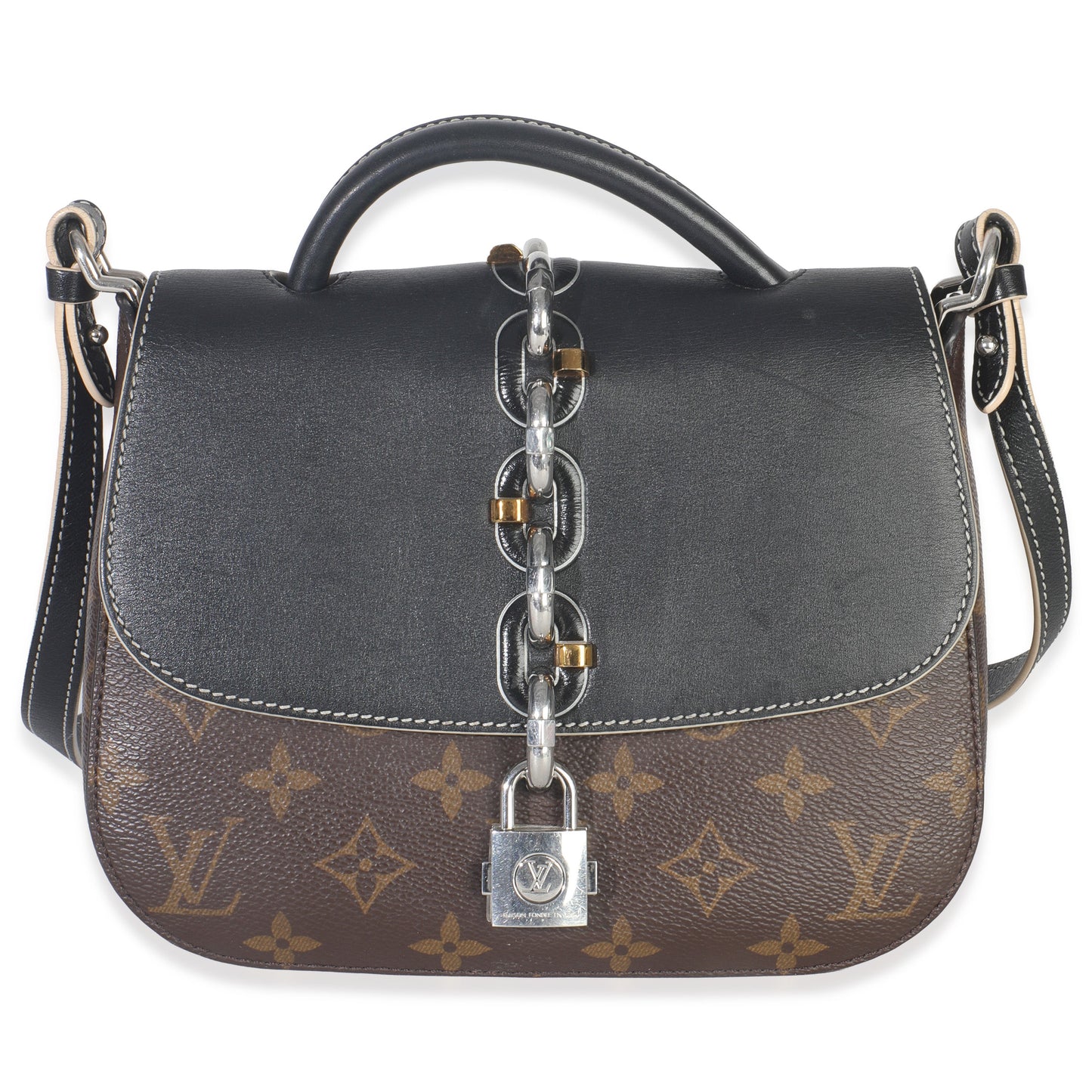 Louis Vuitton Black Monogram Canvas Chain It PM