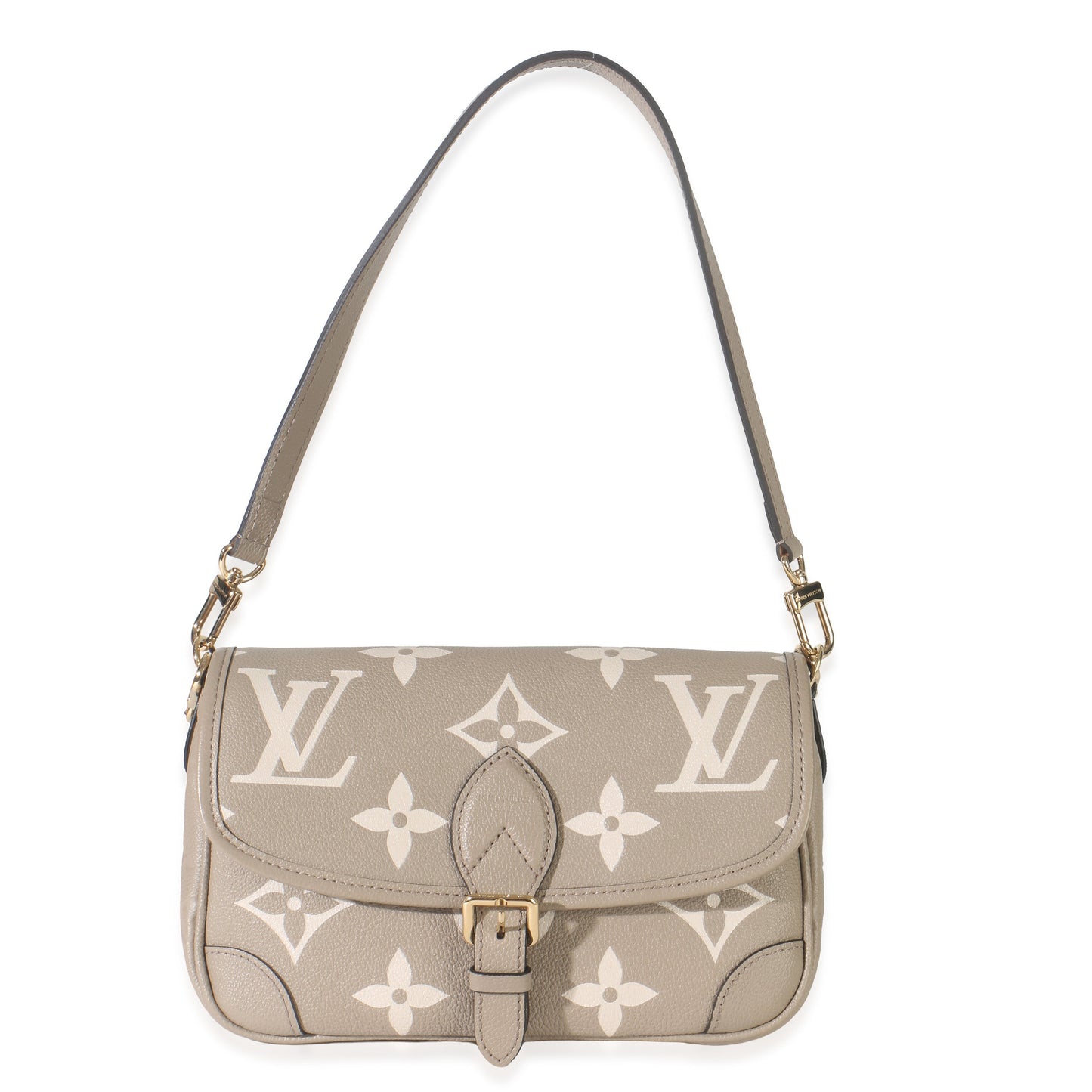 Louis Vuitton Tourterelle Creme Giant Monogram Empreinte Diane