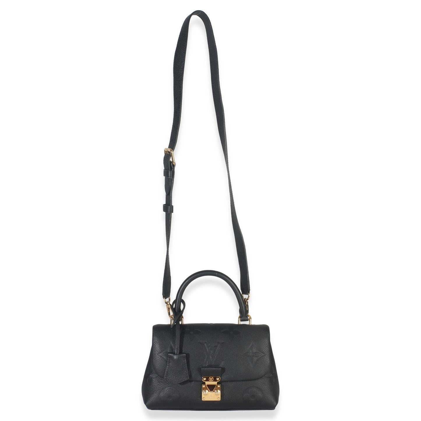 Louis Vuitton Black Giant Monogram Empreinte Madeleine BB
