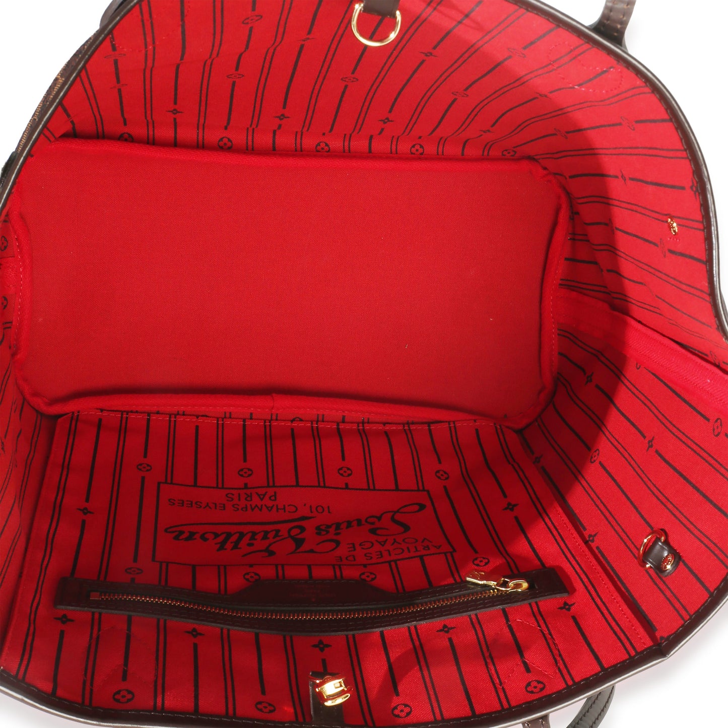 Louis Vuitton Damier Ebene Canvas Neverfull MM