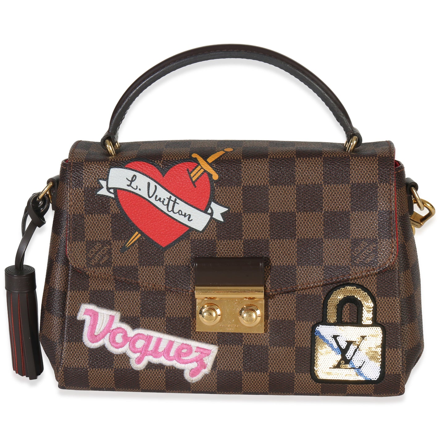Louis Vuitton Damier Ebene Canvas Patches Croisette