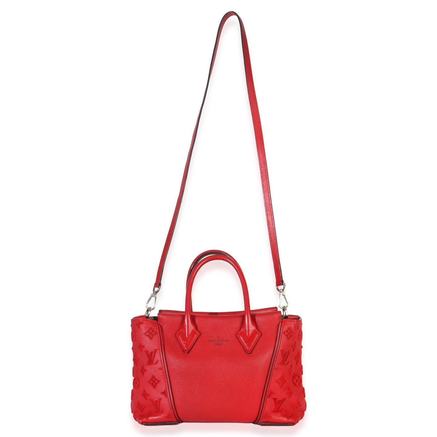 Louis Vuitton Framboise Calfskin Monogram Tote W BB