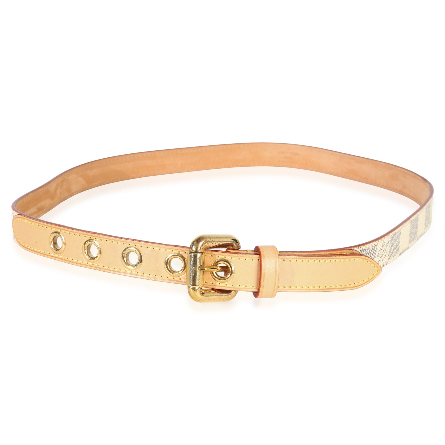 Louis Vuitton Damier Azur Canvas Saint-Etienne 40mm Belt 80/32