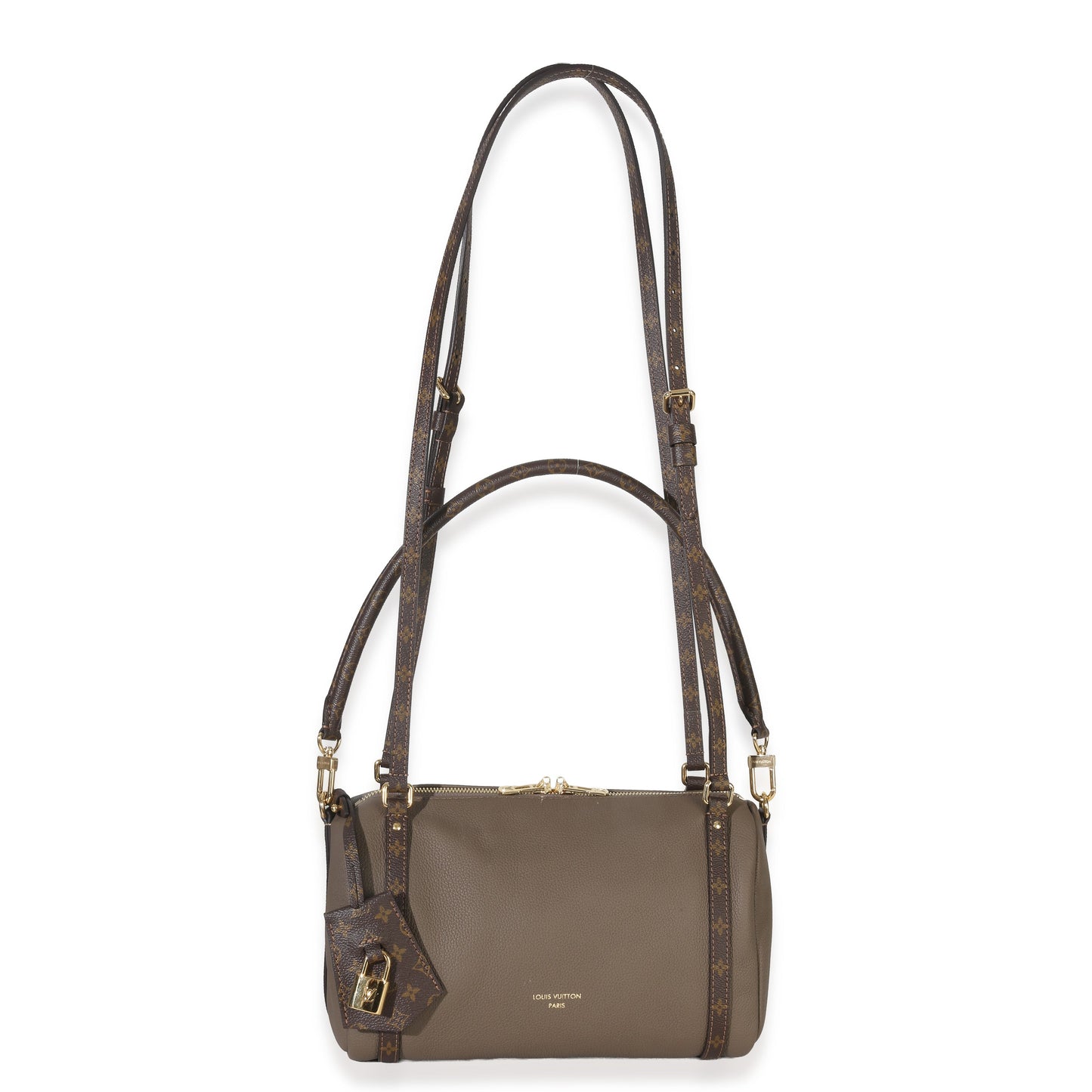 Louis Vuitton Smoke Grey Calfskin Monogram Canvas Express PM