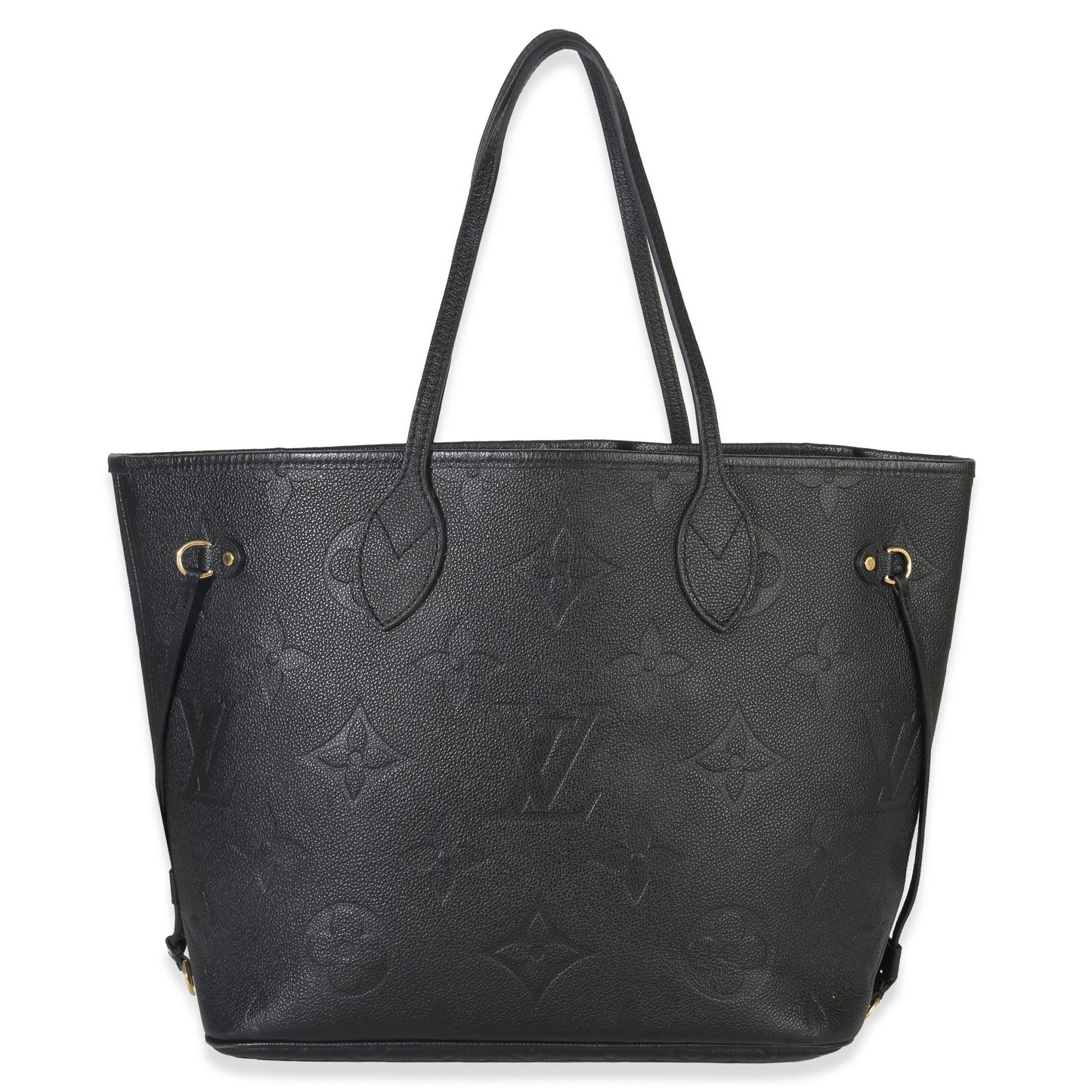 Louis Vuitton Black Giant Monogram Empreinte Neverfull MM