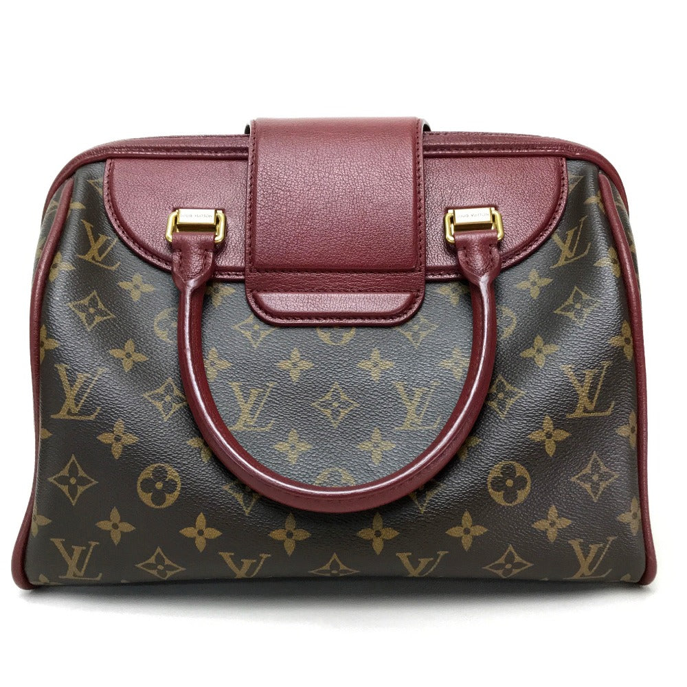 LOUIS VUITTON Handbag M40802 Monogram canvas Dark brown Monogram golden arrow speedy Women