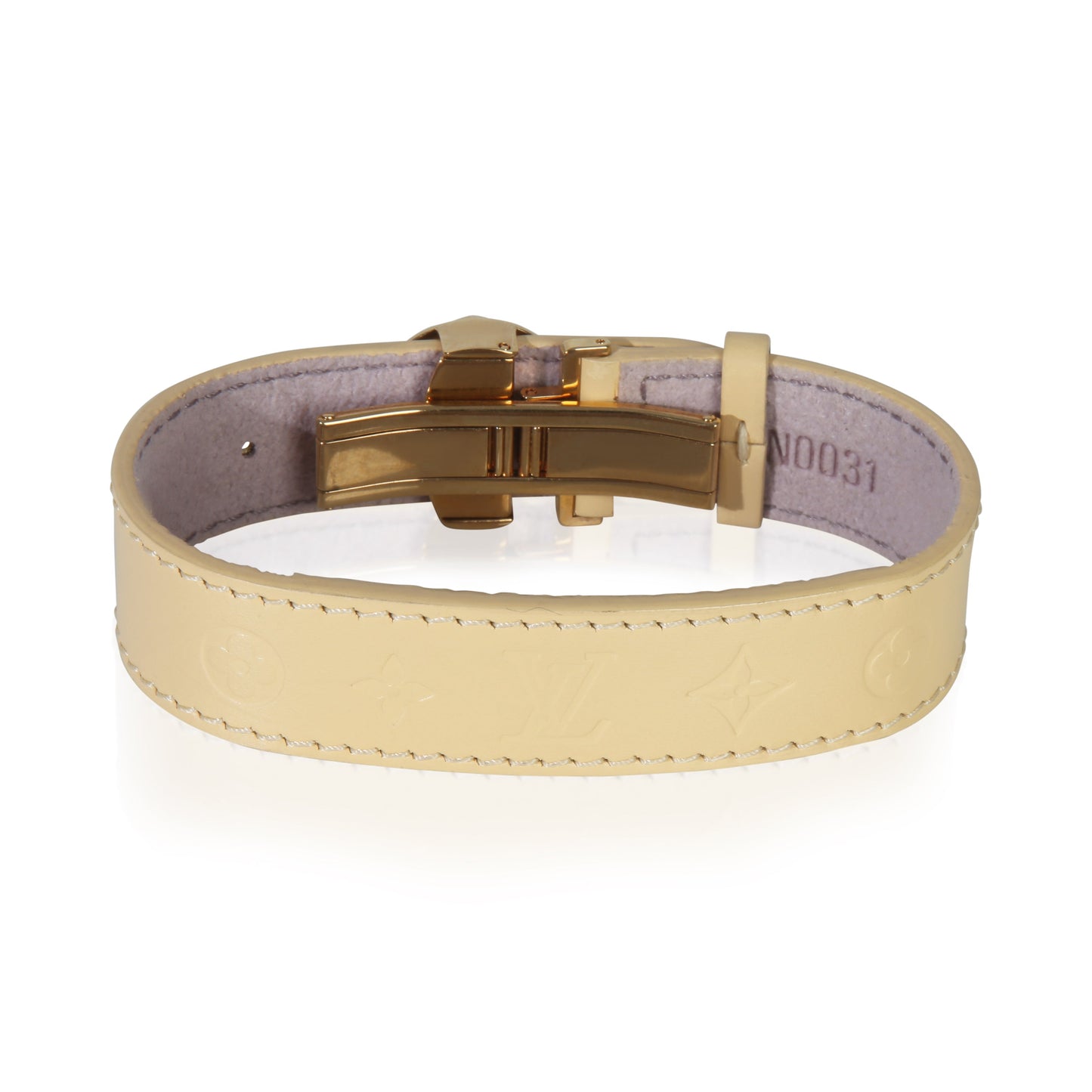 Louis Vuitton Gold-Plated  Monogram Epi Wish Bracelet