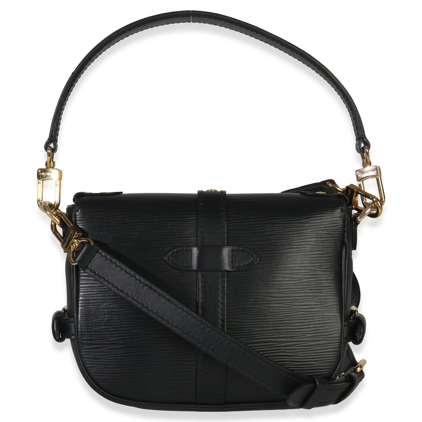 Louis Vuitton Black Epi Saumur BB