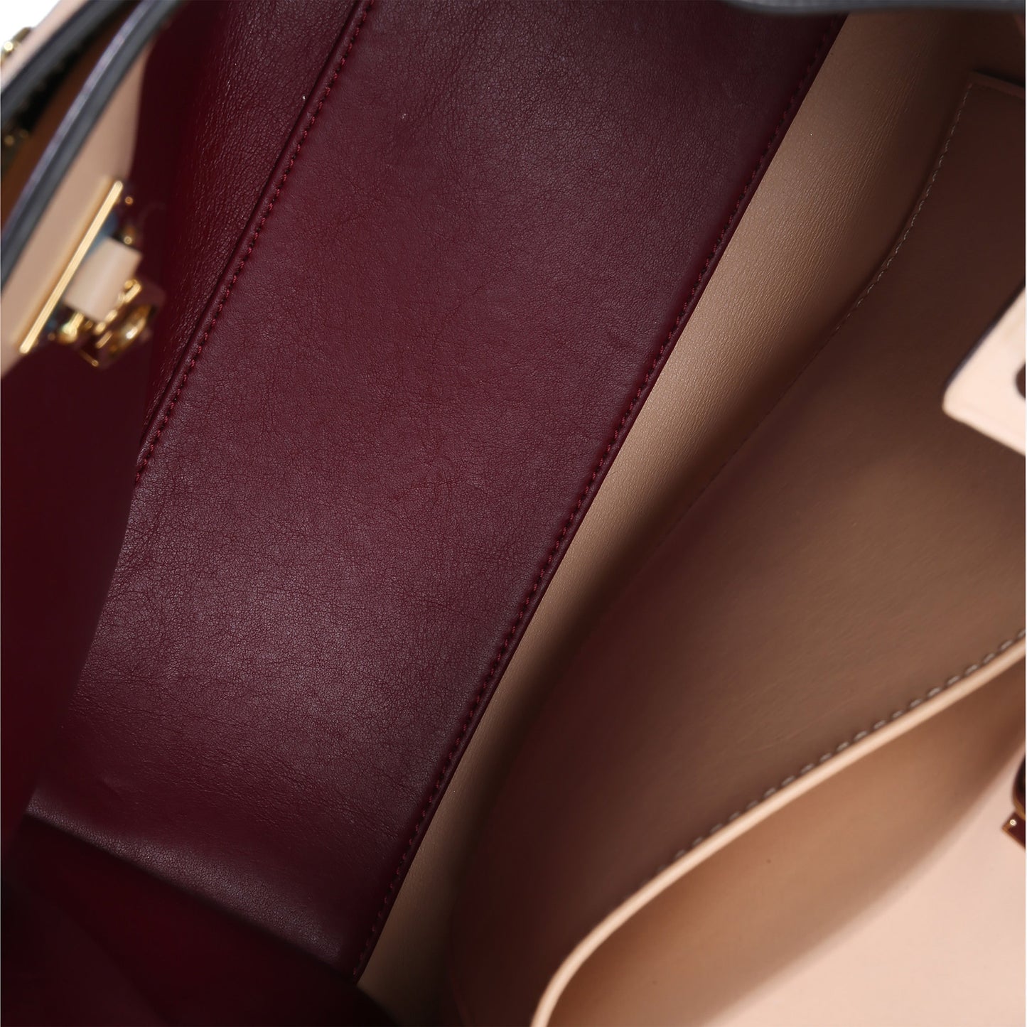 Louis Vuitton Beige Bordeaux Calfskin City Steamer PM