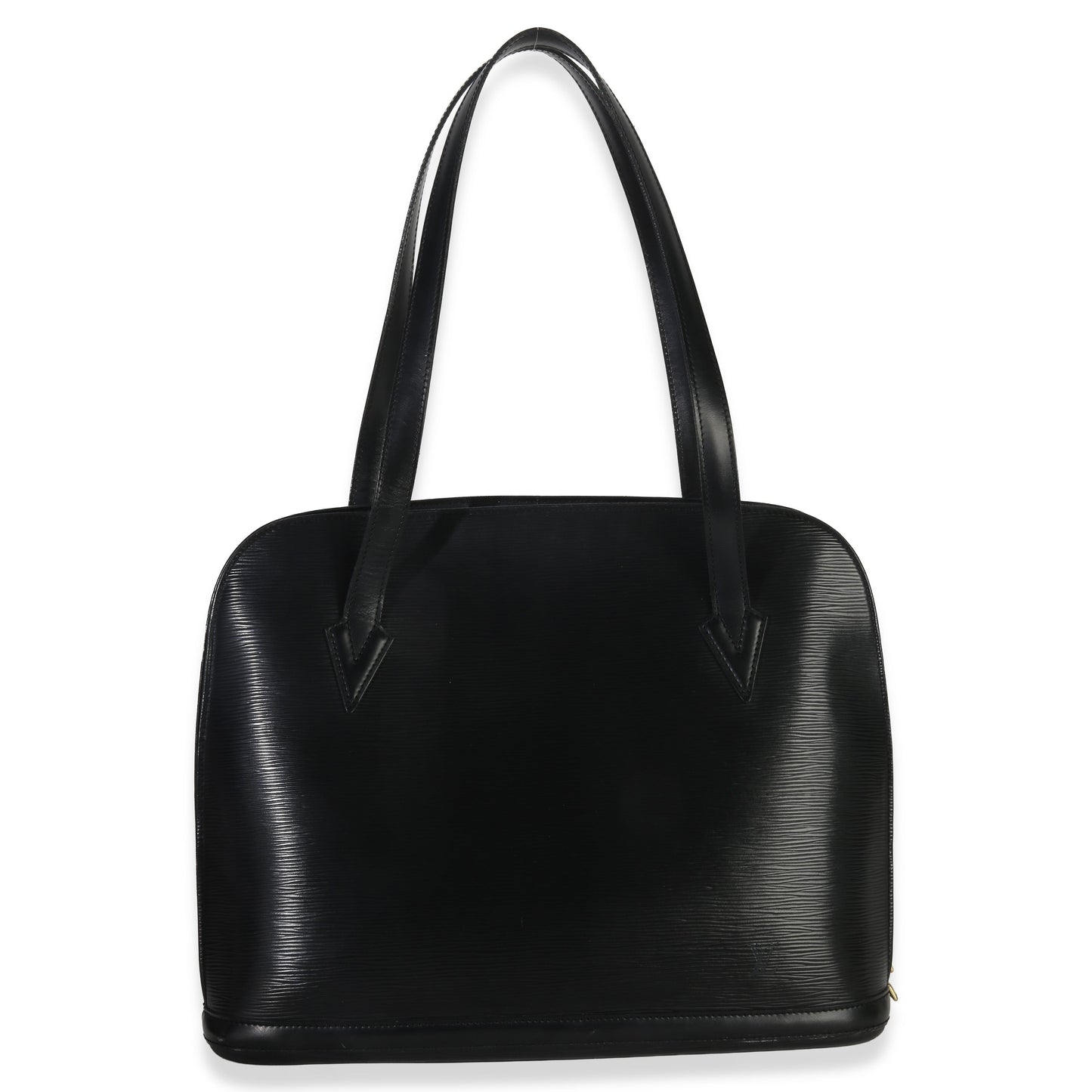 Louis Vuitton Vintage Black Epi Leather Lussac Tote GM