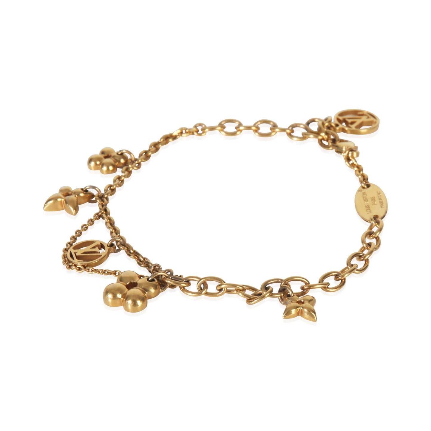 Louis Vuitton Gold-Plated  Blooming Supple Bracelet