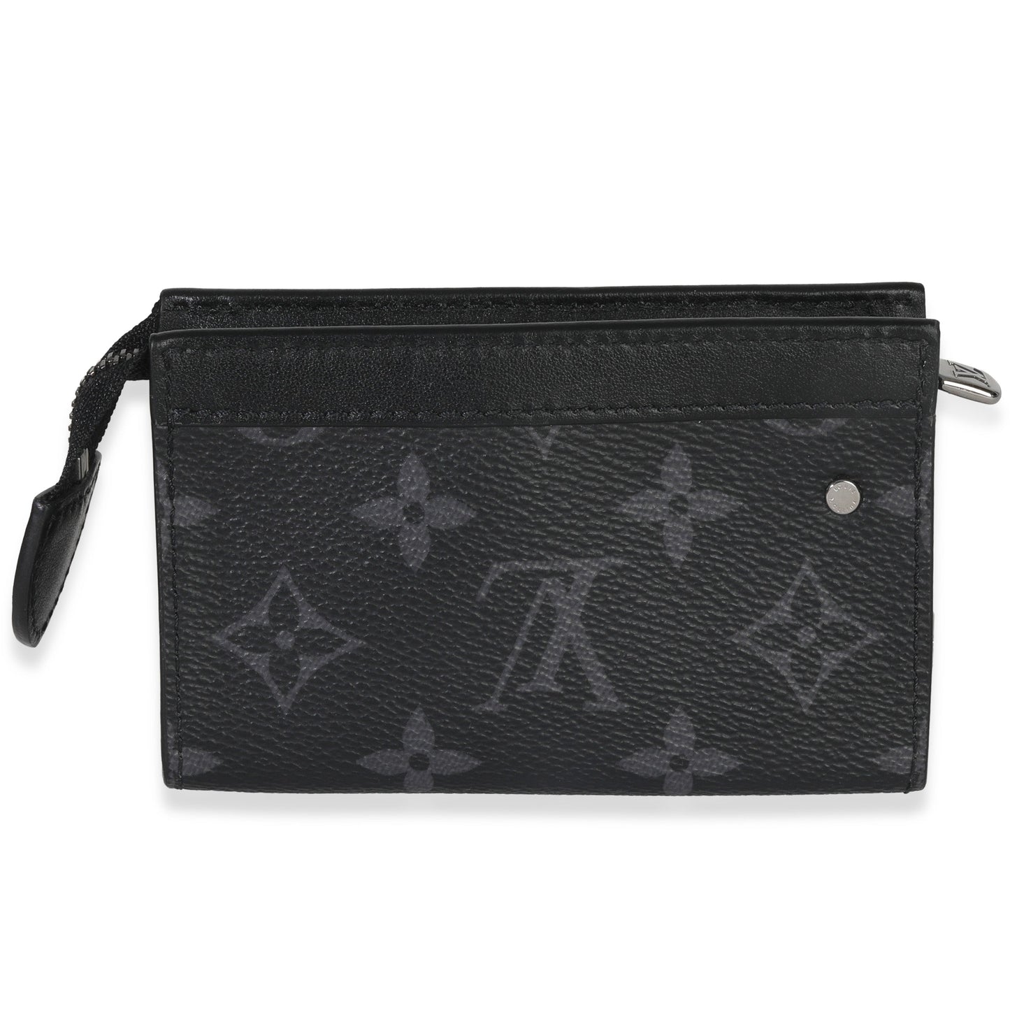 Louis Vuitton Black Monogram Eclipse Key Pouch Voyage