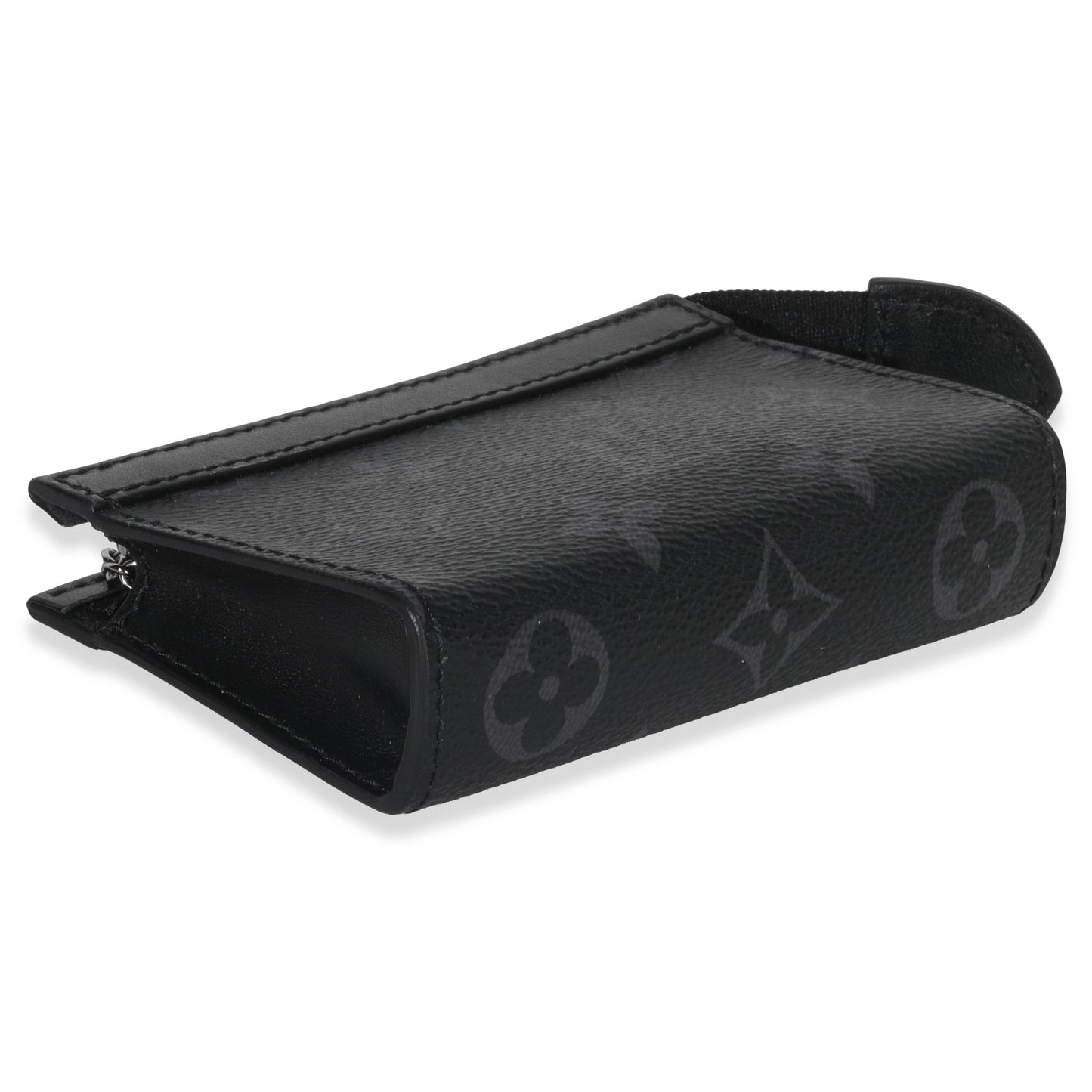 Louis Vuitton Black Monogram Eclipse Key Pouch Voyage