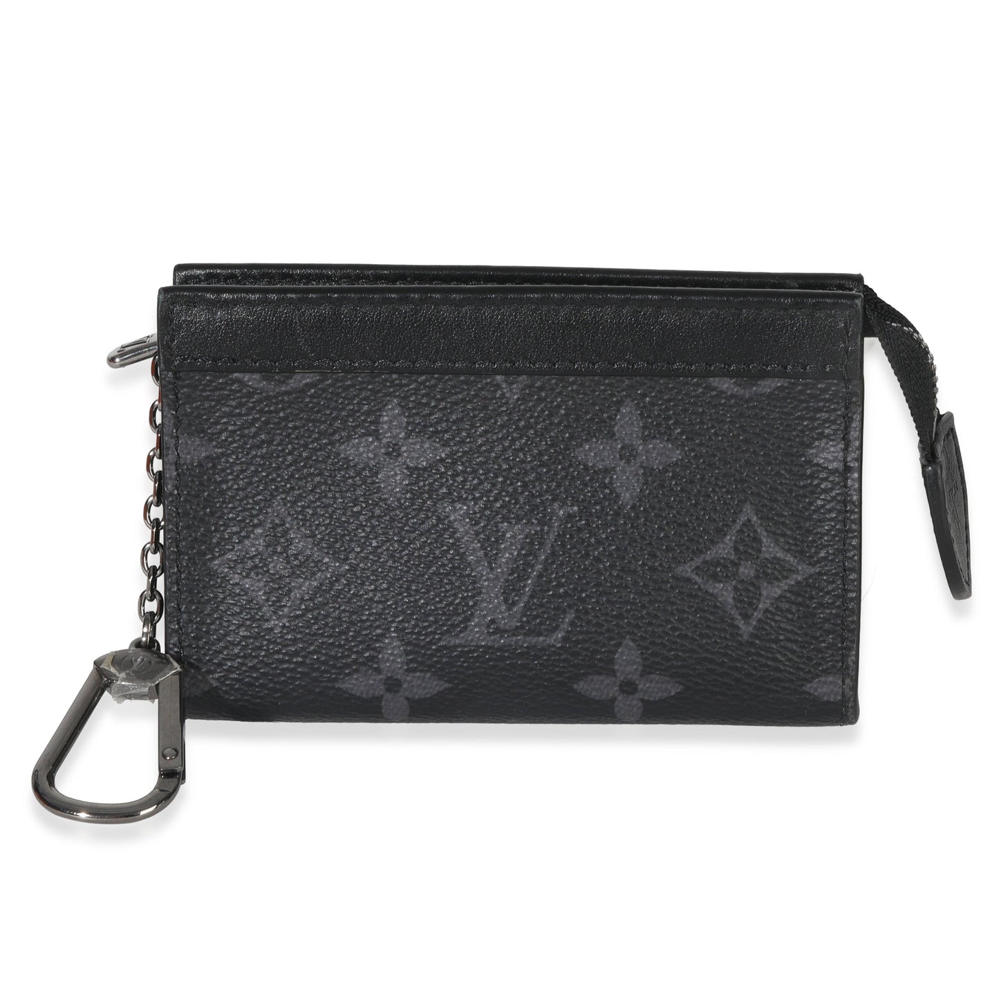 Louis Vuitton Black Monogram Eclipse Key Pouch Voyage