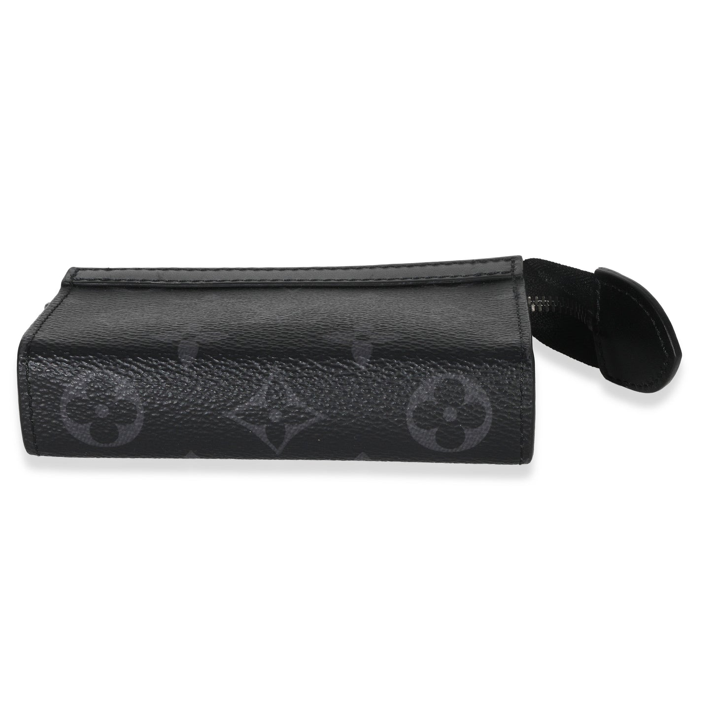 Louis Vuitton Black Monogram Eclipse Key Pouch Voyage