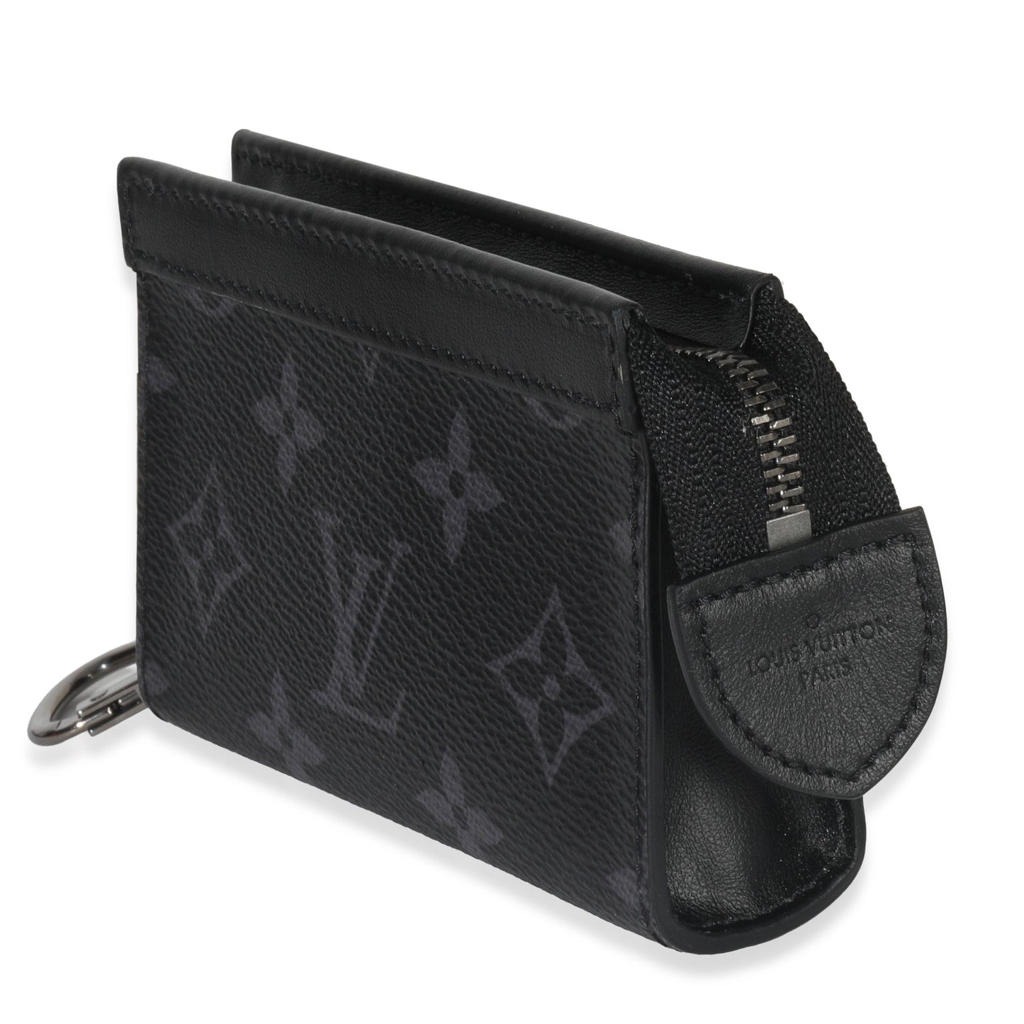 Louis Vuitton Black Monogram Eclipse Key Pouch Voyage