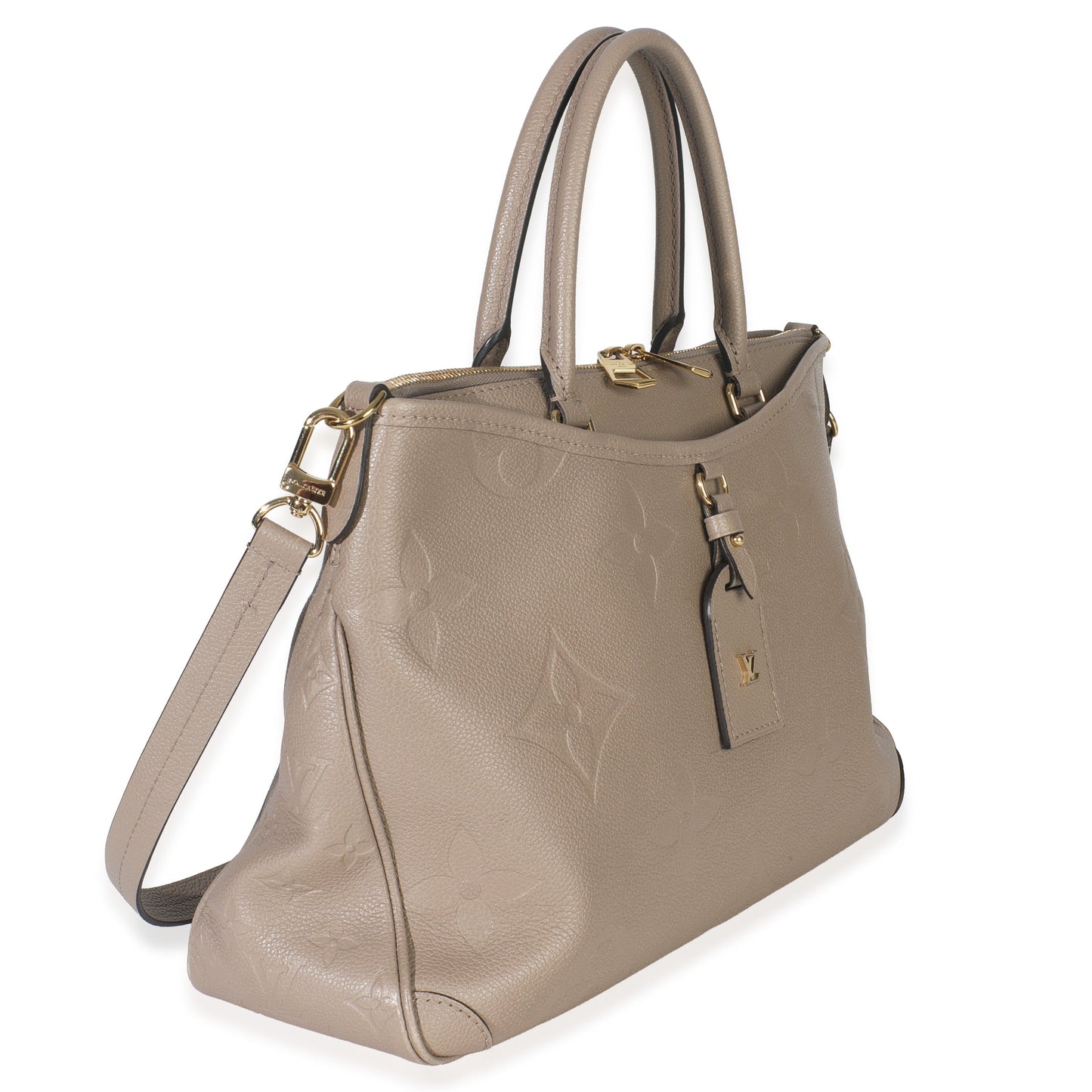 Louis Vuitton Tourterelle Monogram Empreinte Trianon MM