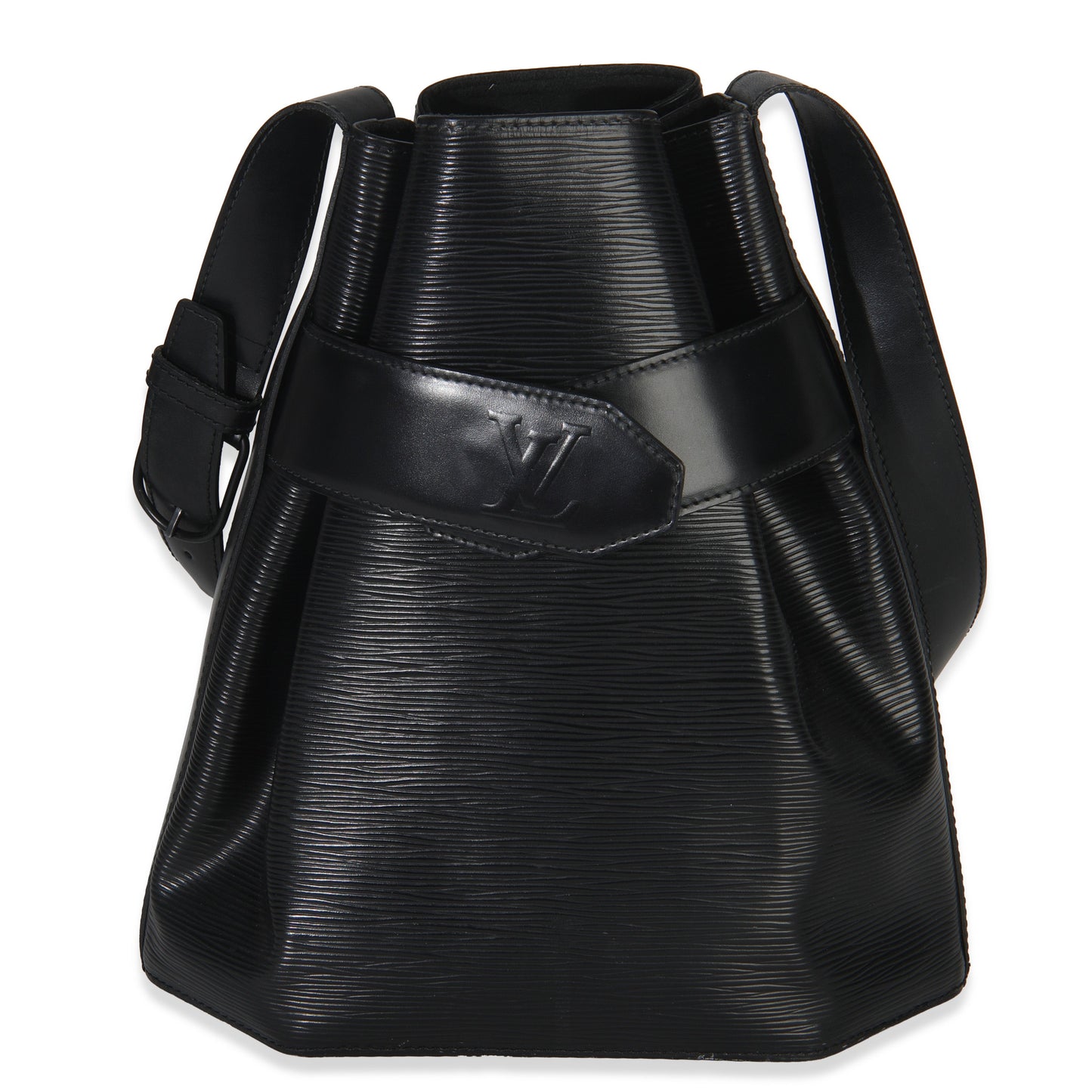 Louis Vuitton Vintage Black Epi Sac DEpaule PM
