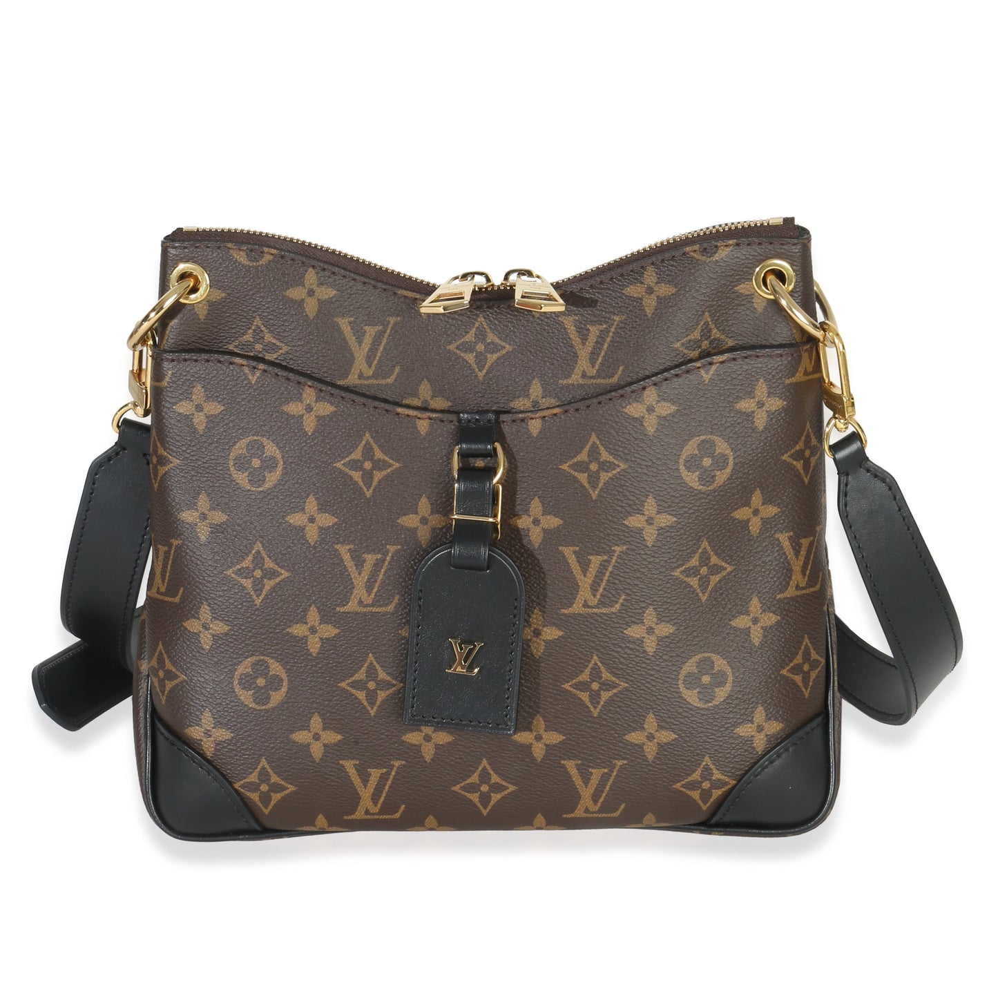 Louis Vuitton Black Monogram Canvas Odeon PM NM