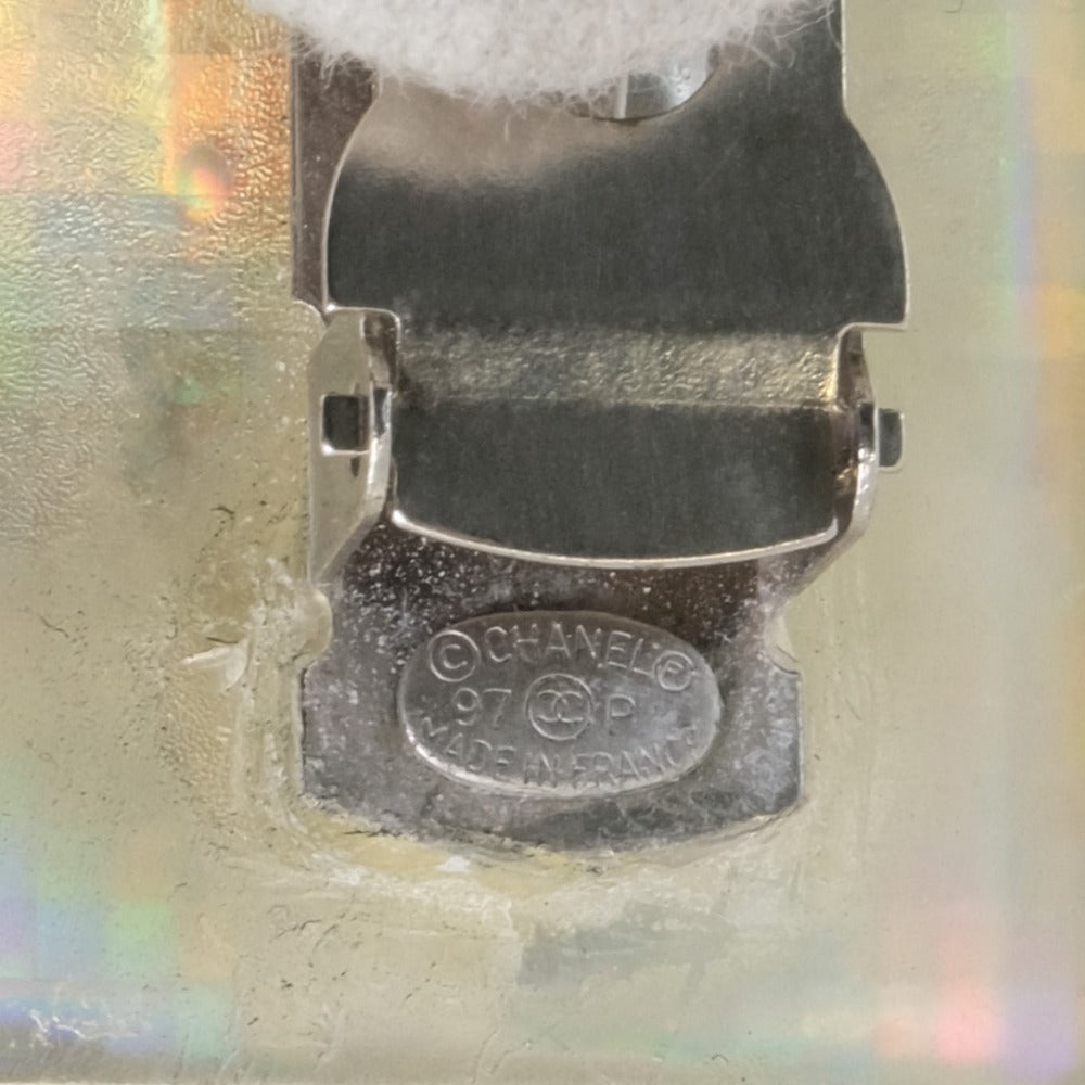 Chanel Hair Barrette Silver A08682Y02019