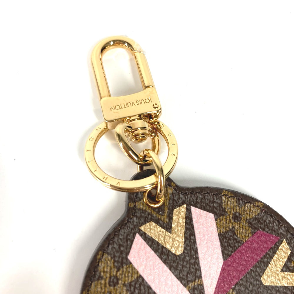 LOUIS VUITTON key ring M67368 Monogram canvas Brown Monogram Illustre Multi V