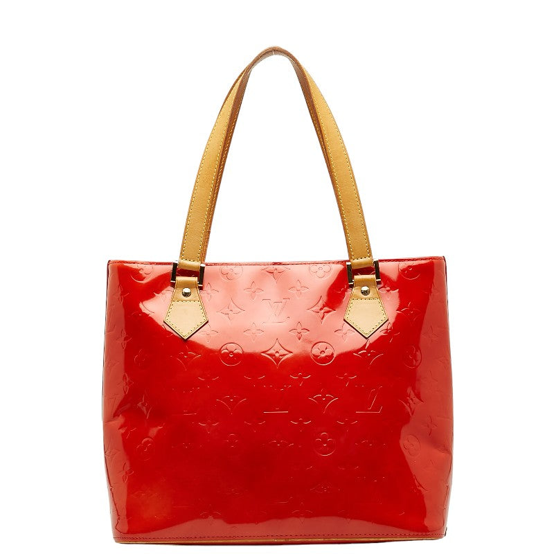 Louis Vuitton Vernis Houston Tote Bag M91092 Rouge Red PVC  Louis Vuitton