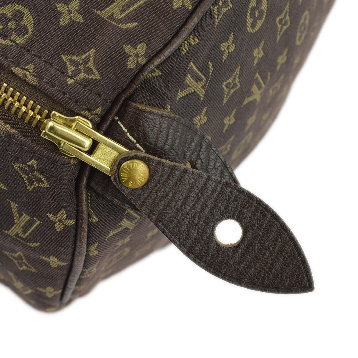 Louis Vuitton 2006 Brown Monogram Mini Lin Speedy 30 Handbag M95224