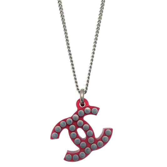 Chanel Silver Necklace Pendant 05P